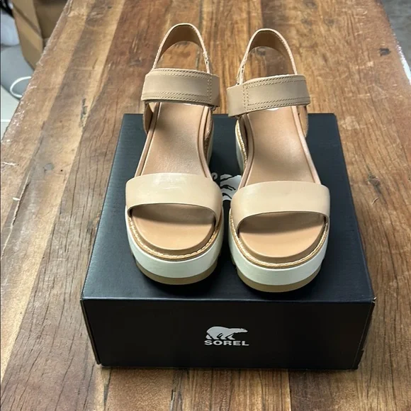 Sorel Joanie IV Y Strap Wedge Sandal - Picture 1 of 3